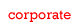 corporate
